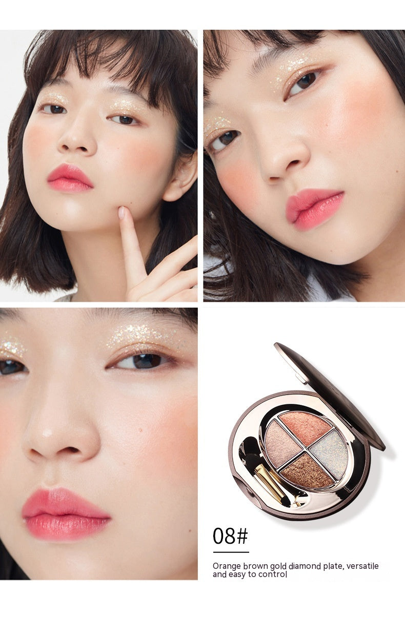 Luxury Gold Shimmer Eyeshadow Palette-7