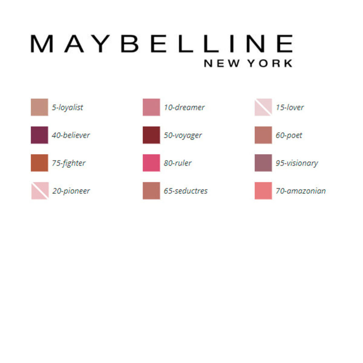Lipstick Superstay Matte Maybelline-21