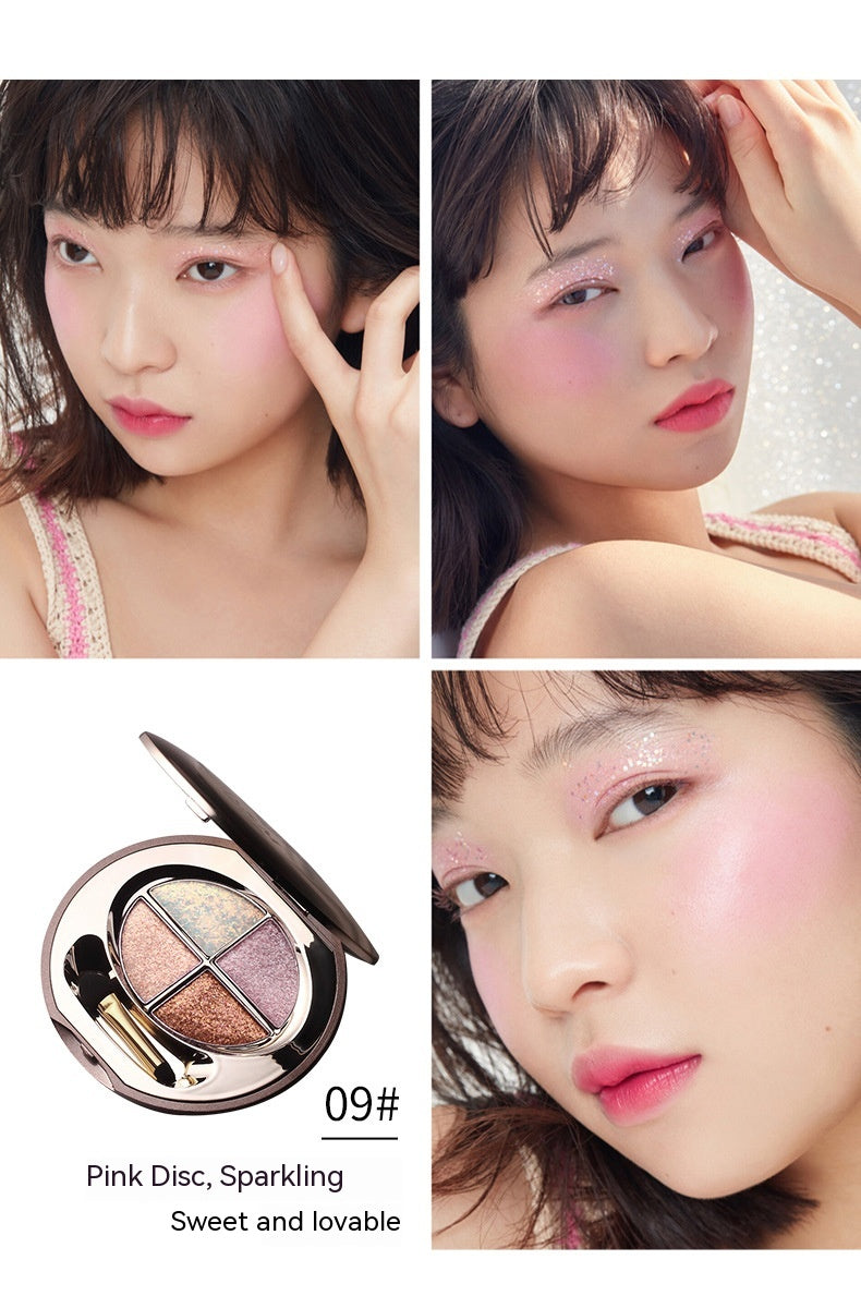 Luxury Gold Shimmer Eyeshadow Palette-8