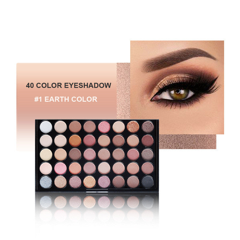 Natural Earth Toned Pearl Makeup Palette-3
