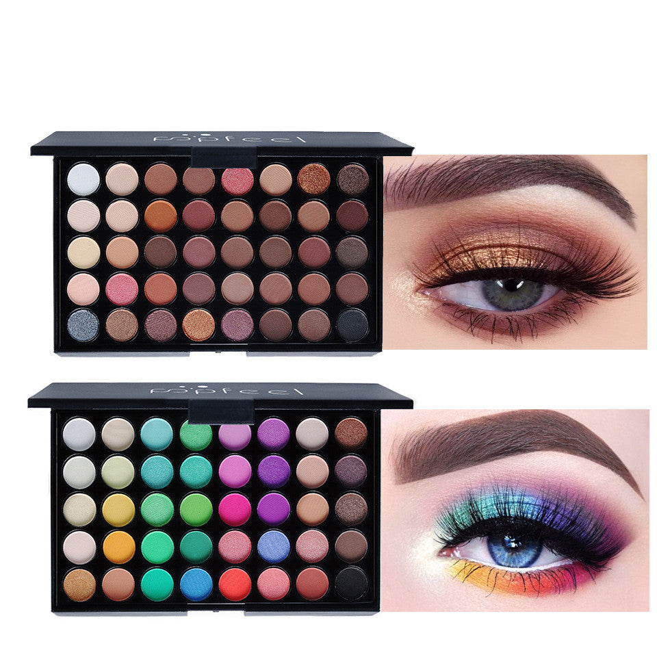 Natural Earth Toned Pearl Makeup Palette-4